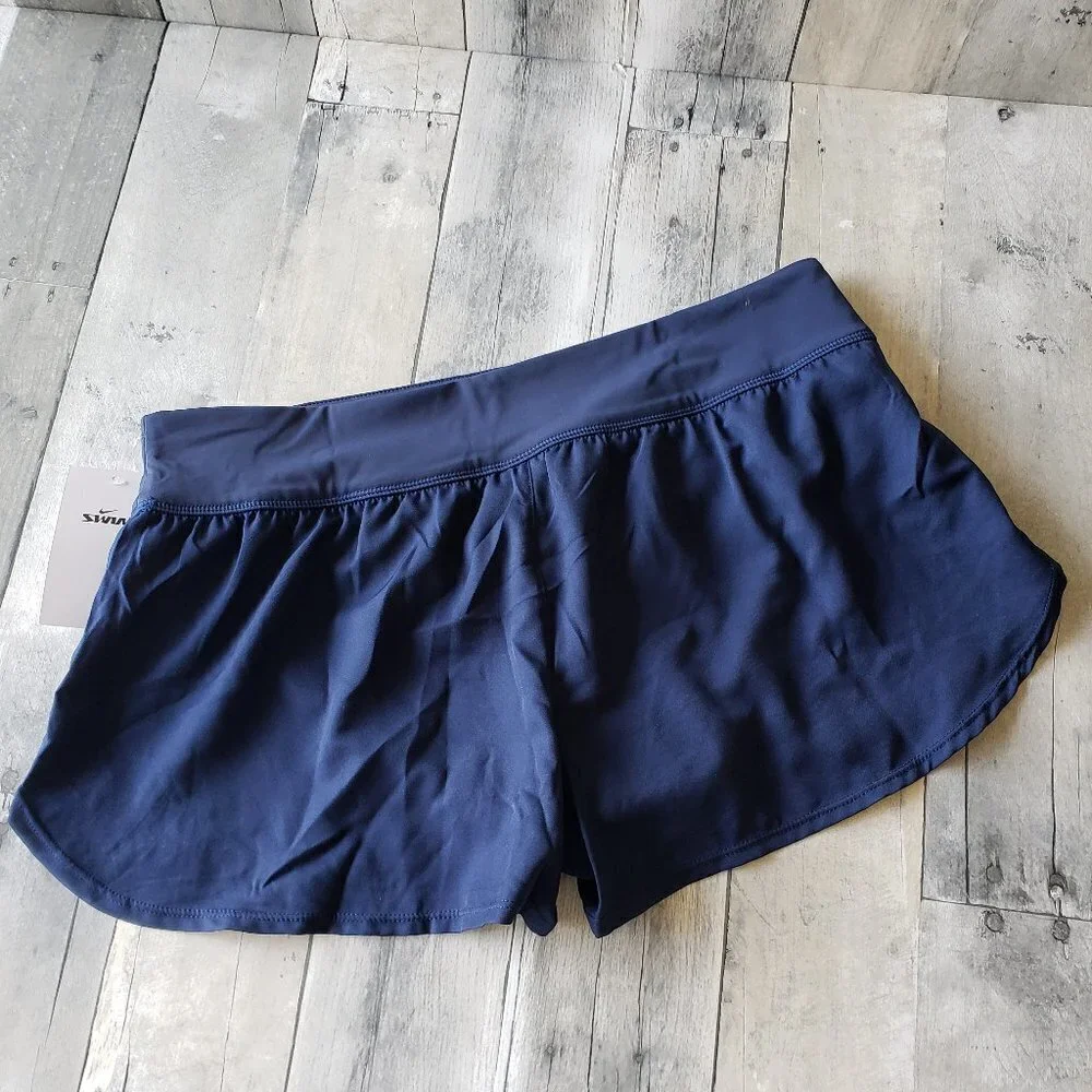 NWT - Nike Swim Women's Standard Solid Element Swim Boardshort - Size 2X